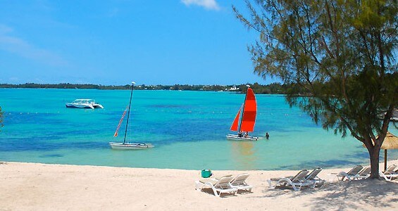 plage de l'île maurice
