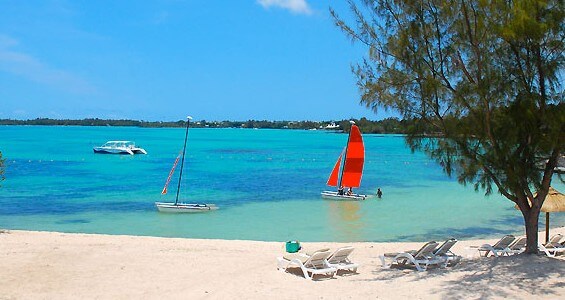 plage de l'île maurice